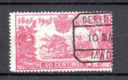 Spanien 1905 Freimarke 225 Don Quijote 40 Centimos Gebraucht - Usati