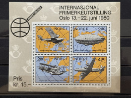 1980 Norvège  MNH NORWEX 80 - Other (Air)