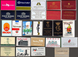 15 BoîteS D'Allumettes - HOTELS - Matchboxes