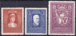 2 Fr. - 5 Fr. Freimarken 1933/1935, Kompletter Satz In Postfrischer Erhaltung. Mi. 1.100,- € Michel 140-142. - Other & Unclassified