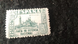 İSPANYA-1930-50-       15   CTS   DAMGALI - Oblitérés