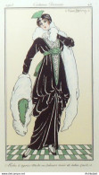 Gravure De Mode Costume Parisien 1913 Pl.048 DAMMY Robert Robe Satin - Eaux-fortes