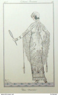 Gravure De Mode Costume Parisien 1913 Pl.094 VALLEE Armand Robe De Mariée - Eaux-fortes