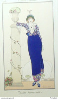 Gravure De Mode Costume Parisien 1913 Pl.103 BRUNELLESCHI Umberto-Toilette - Aguafuertes