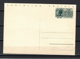 TRIESTE A 1954 INTERI POSTALI -- CAMPAGNA PRO-ERARIO --  (C26) - Poststempel