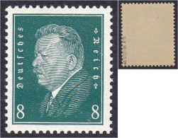 8 Pf. Friedrich Ebert 1928, Postfrische Erhaltung, Liegendes Wasserzeichen Y, Tiefst Geprüft Schlegel BPP. Mi. 200,-€ Mi - Sonstige & Ohne Zuordnung