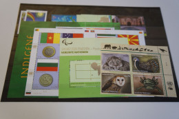 UNO Wien Jahrgang 2012 Postfrisch Ohne Grußmarke (27420) - Unused Stamps
