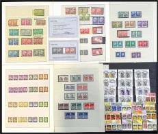 Bundesrepublik - Dauerserien 1954/2003 **/gest.: Schöne Sammlung Von Nur Dauerserien In Postfrischer Und Gestempelter Er - Collections