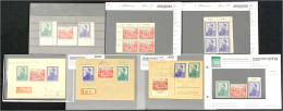 DDR - Deutsch Chinesische Freundschaft 1951 **/Briefe: Nettes Lot Mit Einem Kompletten Postfrische Satz Aus Der Rechten  - Sammlungen