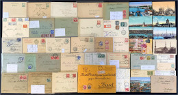 Deutsche Auslandspostämter Und Kolonien: Netter Posten Mit Ca. 50 Belegen Und Ganzsachen, Dabei Viele Kleine Spezialität - Collections