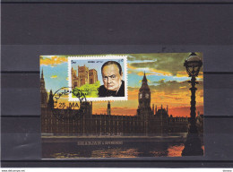 SHARJAH 1972 CHURCHILL Michel Bl 97 Oblitéré - Sir Winston Churchill