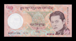 Bhutan 50 Ngultrum 2008 Pick 31a Sc Unc - Bhután