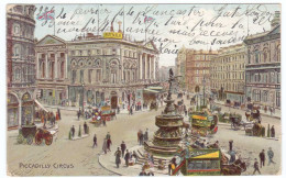 PICCADILLY CIRCUS - 1906 # 9-7/21 - Piccadilly Circus