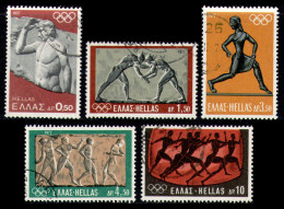 GREECE 1972 - Full Set Used - Gebraucht