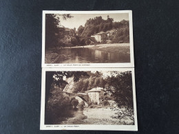 Alby Sur Cheran Le Vieux Pont Cheran Lot 2 Cartes - Alby-sur-Cheran