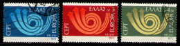 GREECE 1973 - Full Set Used - Gebruikt