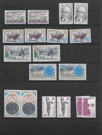 18  Timbres Neufs France 1974 - Ongebruikt