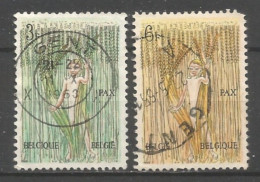 Belgie 1963 8 Mei Beweging  OCB 1251/1252 (0) - Usados