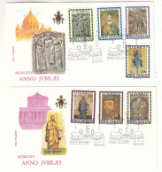 Vatican - 3 Lettres De 1974 - Oblit Poste Vaticane - - Covers & Documents