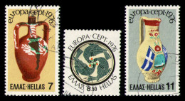 GREECE 1976 - Full Set Used - Usati