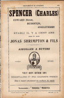 PUB 1921 - Chirurgie Aiguilles A Suture, Chas à Ressort Spencer Londre, Joint Automobile Aviation Fargère 42 St Etienne - Pubblicitari