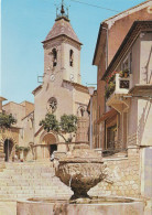 BEAUMES DE VENISE . - La Vieille Fontaine Et L'Eglise - Beaumes De Venise