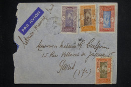 DAHOMEY - Enveloppe De Porto Novo Pour Paris Par Avion En 1937 - L 150555 - Storia Postale
