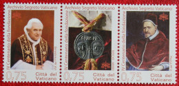 Four Hundred Years Of Secret Archives 2012 Mi 1745-1747 Yv 1598-1600 POSTFRIS MNH **  VATICANO VATICAN VATICAAN - Unused Stamps