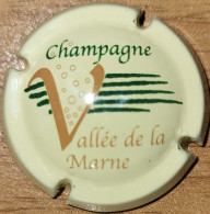 Capsule Champagne VALLÉE DE LA MARNE Série Grand V, Contour Crème Nr 10 - Vallée De La Marne