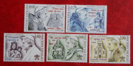 Journeys Of Pope Benedict XVI 2012 Mi 1748-1752 Yv 1601-1605 POSTFRIS MNH **  VATICANO VATICAN VATICAAN - Unused Stamps