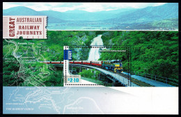 Australia 2010 Great Railway Journeys  Minisheet MNH - Nuevos