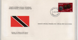 Trinité Et Tobago Jeux Olympiques De Moscou  1980 FDC - Trinidad & Tobago (1962-...)