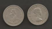 RHODESIA-NYASSALAND 1956 Coin 3P Copper-nickel Lily KM3 C190 - Malawi