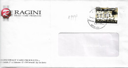 Cento Anni Di Milan - 1999 - 800 L. - 0,41 € - Milan A Wembley - ISOLATO IN TARIFFA SU BUSTA VIAGGIATA - Covers & Documents