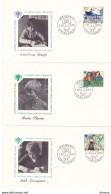 FEROË 1979 Année Internationale De L'enfant, Dessins D'enfants 3 Enveloppes  FDC Yvert 39-41, Michel 45-47 - Färöer Inseln