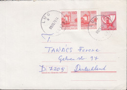 JUGOSLAWIEN  U 69 A I Mit ZFr., Posthorn, 1974 - Postal Stationery