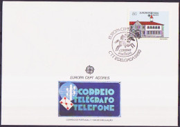 Europa CEPT 1990 Açores - Azores - Azoren - Portugal FDC1 Y&T N°399 - Michel N°409 - 80e EUROPA - 1990