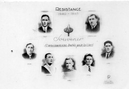 Syndicat CGT Résistance Politique Guerre 1940-1945 Camarades Fusillés - Gewerkschaften