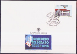 Açores - Azores - Azoren - Portugal FDC1 1990 Y&T N°399 - Michel N°409 - 80e EUROPA - FDC