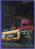 Carte Postale 75. Paris  Moulin Rouge  Spectacles Cinéma  Très Beau Plan - París La Noche