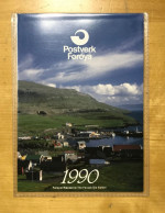 Färöer Jahresmappe 1990 Postfrisch #HC226 - Féroé (Iles)