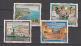 REPUBBLICA:  2009  TURISTICA  -  S. CPL. 4  VAL.  N.  -  SASS. 3107/10 - 2001-10:  Nuovi