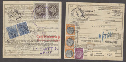 YUGOSLAVIA. 1939. Germany / Berlin - Split / Yougoslavia. Package Receipt Fkd German + Yougoslavia. P Dues + Fiscal Stam - Other & Unclassified