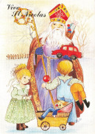 FÊTES ET VOEUX - Vive St Nicolas - Jouets Et Enfants - Carte Postale - Sinterklaas