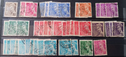 Lot Timbres Mercure - 1938-42 Mercurio