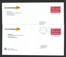 FRANCE 2005. PAP Y&T Type (n°3760)  Sur 2 Enveloppes. Datée Du 03 05 07 Et Non Datée. LA POSTE  Phil@poste. TB. - Pseudo-officiële  Postwaardestukken