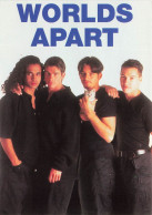 CELEBRITE  - Artiste - Worlds Apart - Boys Band - Groupe - Carte Postale - Entertainers