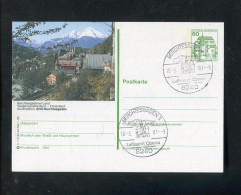 "BUNDESREPUBLIK DEUTSCHLAND" 1980, Bildpostkarte Mit Bildgleichem Stempel Ex "BERCHDESGADEN" (R0090) - Postales Ilustrados - Usados