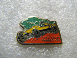 PIN'S    AUTO CROSS  FABREGUOIS  RALLYE - Rallye