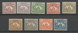 MADAGASCAR TAXE N° 8 à 16 NEUF* TRACE DE CHARNIERE/ Les N° 10-13 à 16 Gom Coloniale ** /  MH - Postage Due